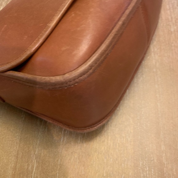 Vintage Coach City Bag in British Tan Made in the United States with hang tag - Picture 6 of 16